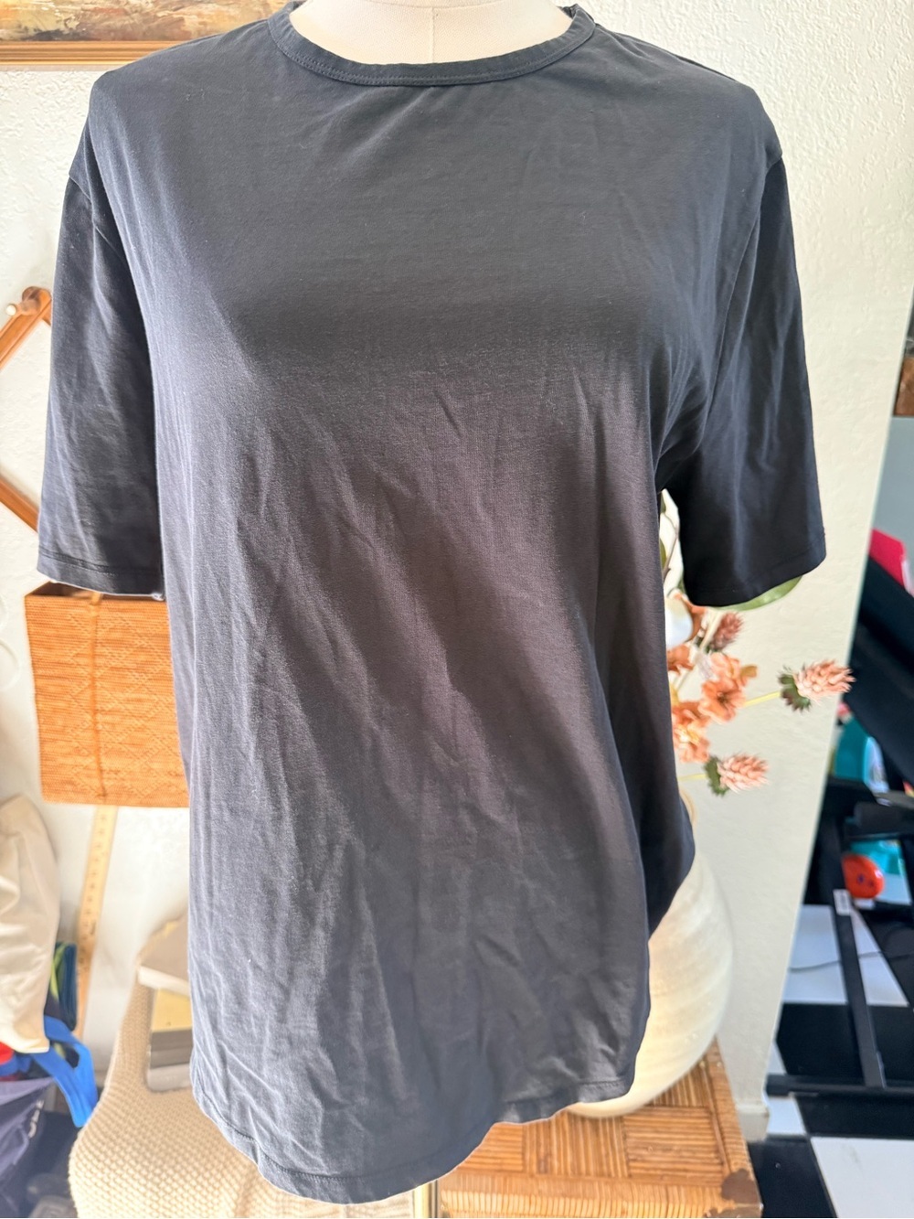 nuuds Black Men's Short Sleeve Tee